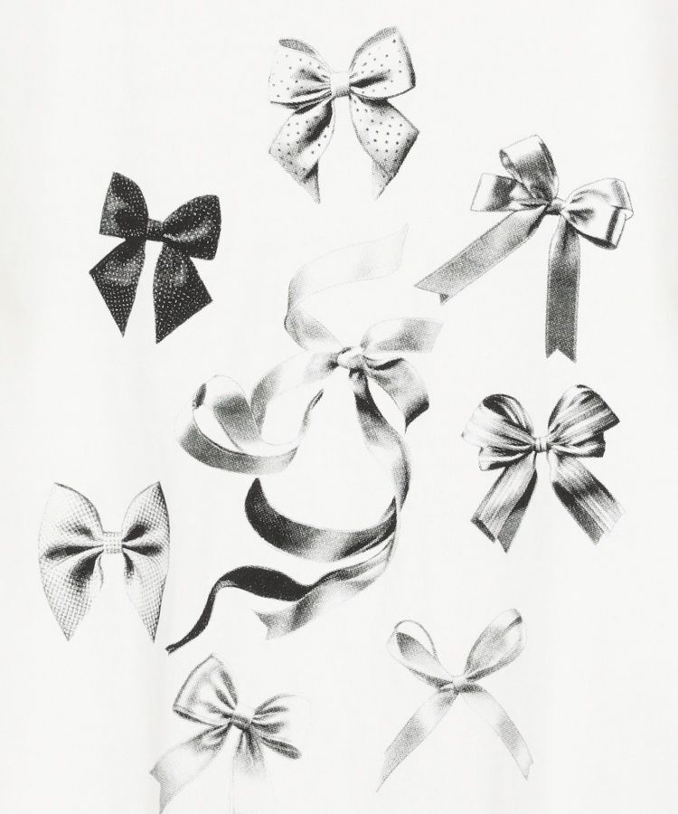 Green Parks「・DOUBLE FLAGS リボンpt TEE」|Tシャツ・カットソー|