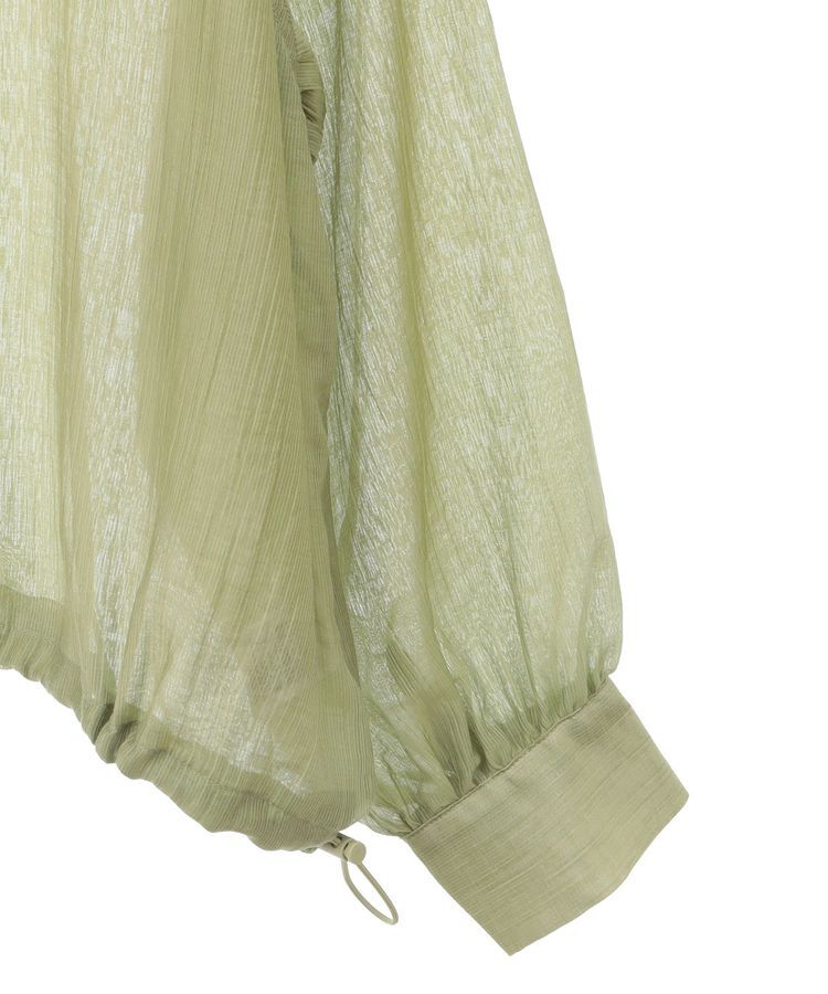 Green Parks「裾ドロストシアーシャツ」|シャツ・ブラウス|