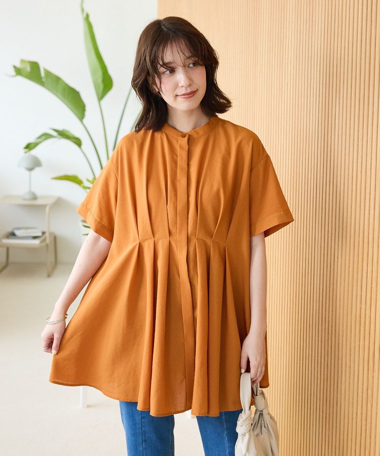 armonia「ウエストタックシャツチュニック」|シャツ・ブラウス|