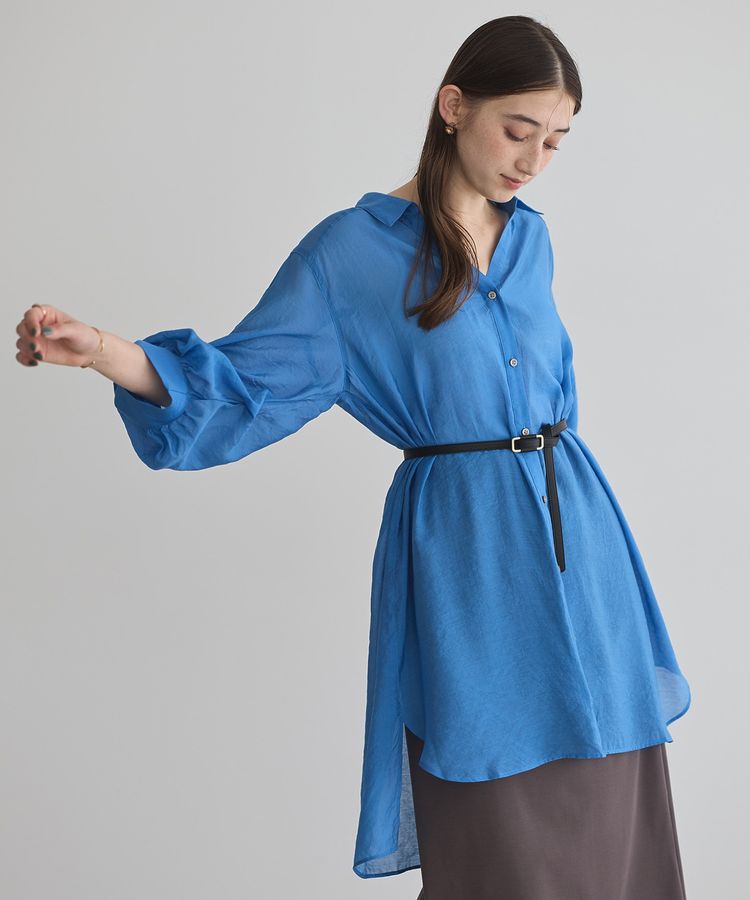 YECCA VECCA「スクエアバックル細ベルト」|ベルト|