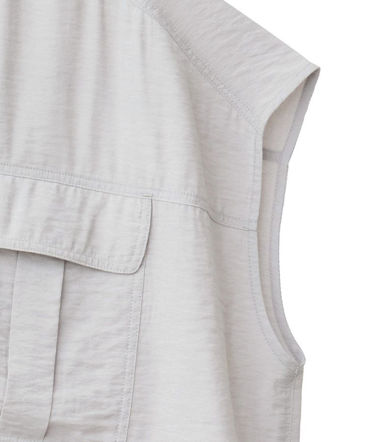 YECCA VECCA「ワークデザインスキッパーシャツ」|シャツ・ブラウス|