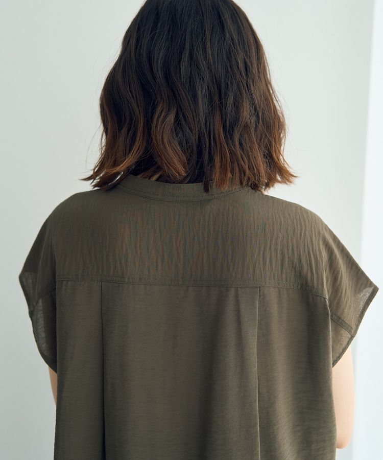 YECCA VECCA「ワークデザインスキッパーシャツ」|シャツ・ブラウス|