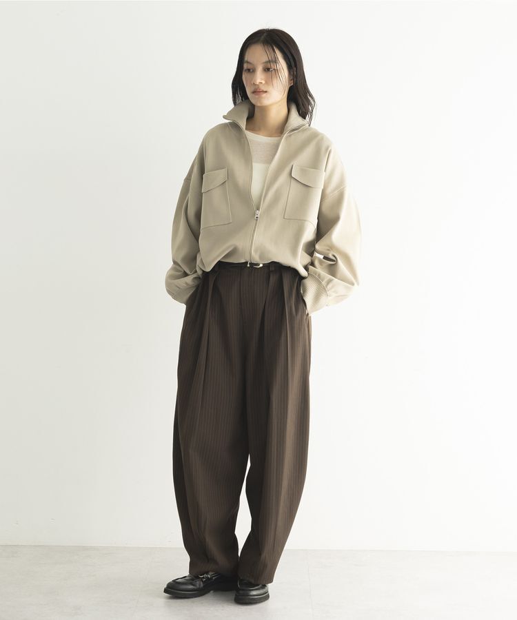 GARAGE OF GOOD CLOTHING「総針ニットWzipブルゾン2」|ブルゾン・スタジャン|