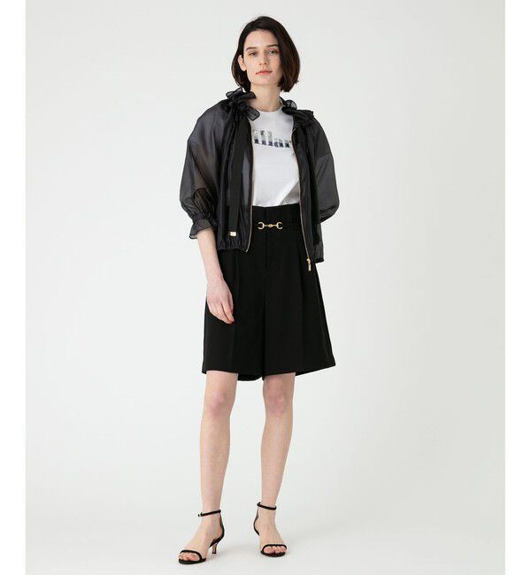 LOULOU WILLOUGHBY「【LOULOU WILLOUGHBY】シルクグローリーブルゾン」|ブルゾン・スタジャン|