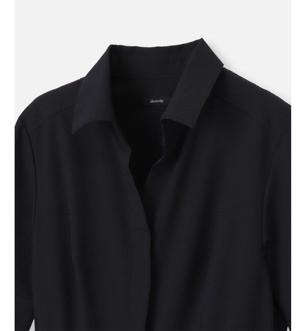 allureville「◇ サッカースキッパーシャツワンピース」|ワンピース|