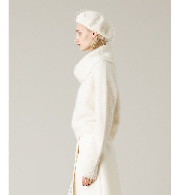LOULOU WILLOUGHBY「【LOULOU WILLOUGHBY】カシミヤ混オフタートルプルオーバー」|ニット・セーター|