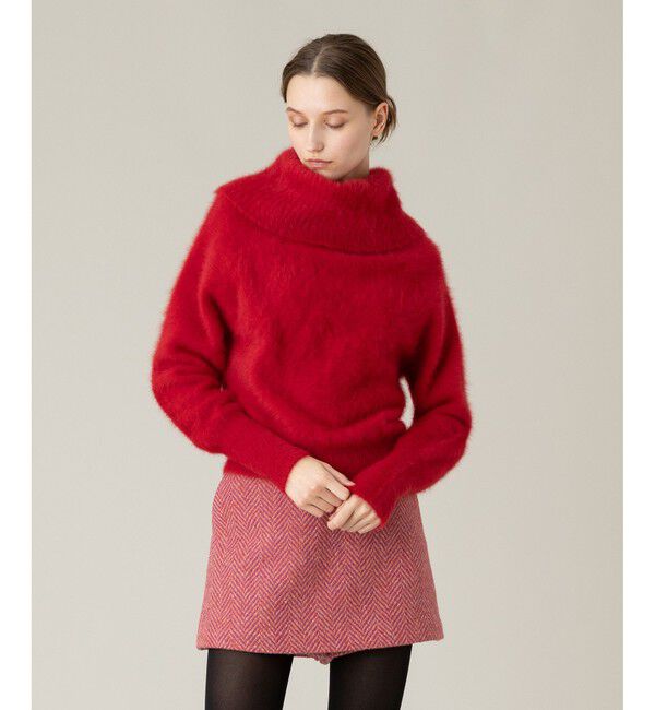 LOULOU WILLOUGHBY「【LOULOU WILLOUGHBY】カシミヤ混オフタートルプルオーバー」|ニット・セーター|