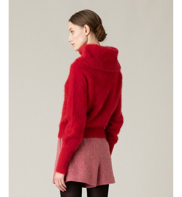 LOULOU WILLOUGHBY「【LOULOU WILLOUGHBY】カシミヤ混オフタートルプルオーバー」|ニット・セーター|