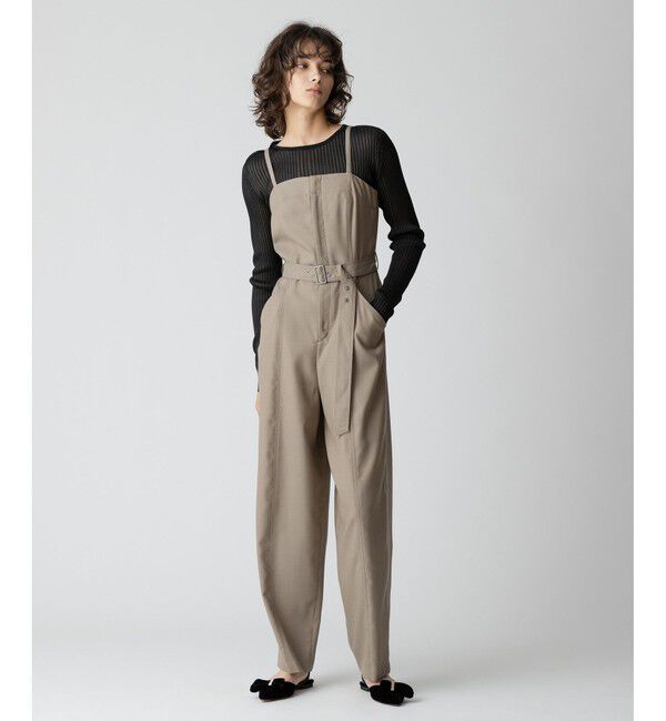 allureville「ソフトシアーリブプルオーバー」|ニット・セーター|