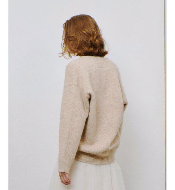 allureville「ヘアリーコクーンカーディガン」|カーディガン|