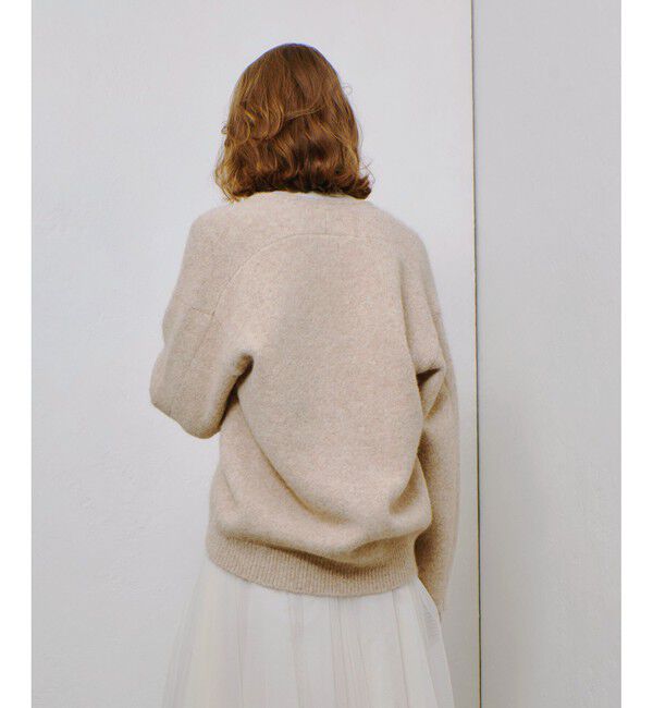 allureville「ヘアリーコクーンカーディガン」|カーディガン|