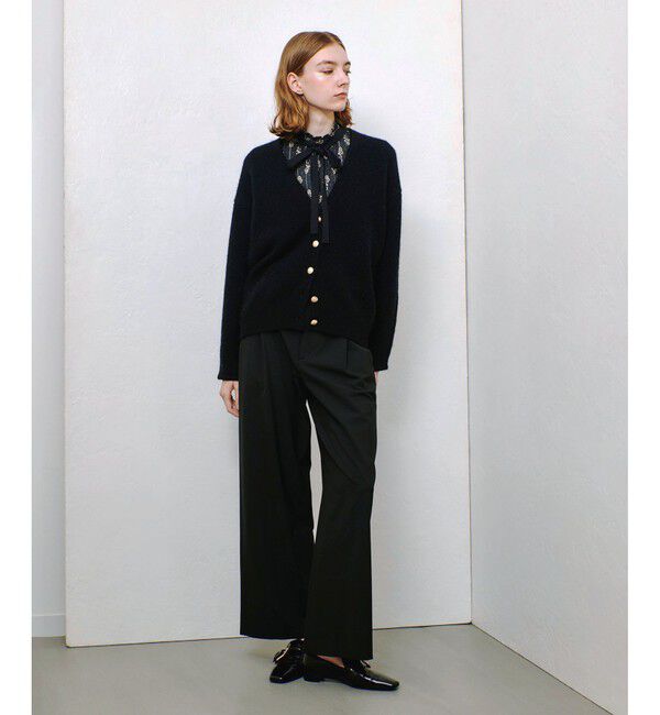 allureville「ヘアリーコクーンカーディガン」|カーディガン|