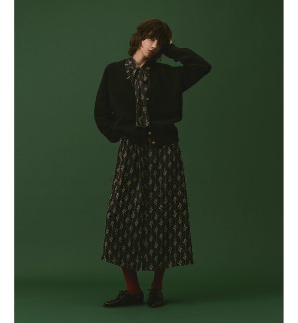 allureville「ヘアリーコクーンカーディガン」|カーディガン|