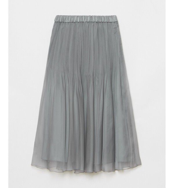 allureville「シアーランダムプリーツスカート」|スカート|