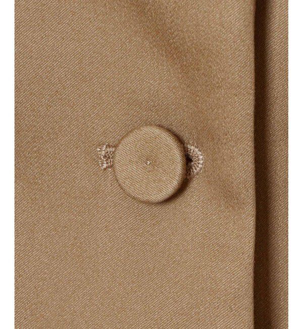 LOULOU WILLOUGHBY「【LOULOU WILLOUGHBY】シャンブレー半袖ジャケット」|テーラードジャケット|