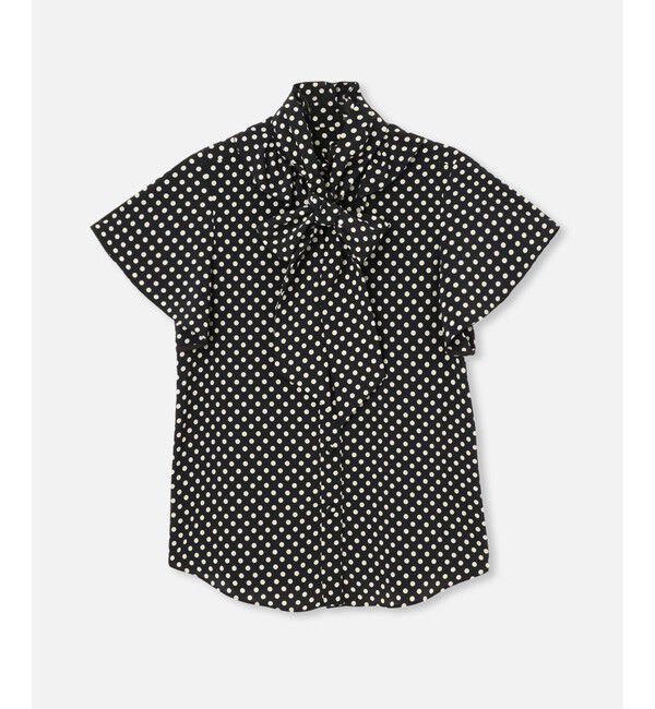 LOULOU WILLOUGHBY「◇【LOULOU WILLOUGHBY】デシンドットフレアスリーブブラウス」|シャツ・ブラウス|