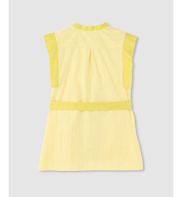 allureville「カラミストライプ切替ブラウス」|シャツ・ブラウス|