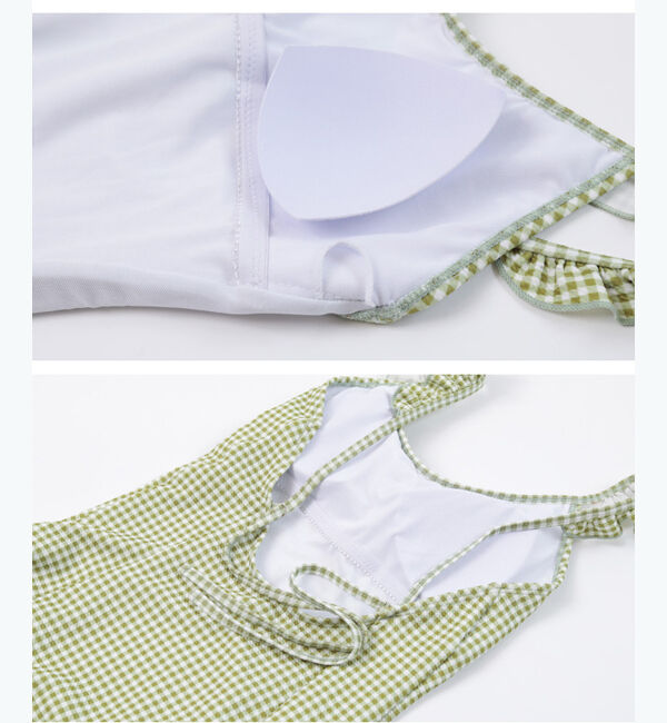 SEA DRESS「ミニフリルラウンドネックワンピース/水着」|ビキニ|