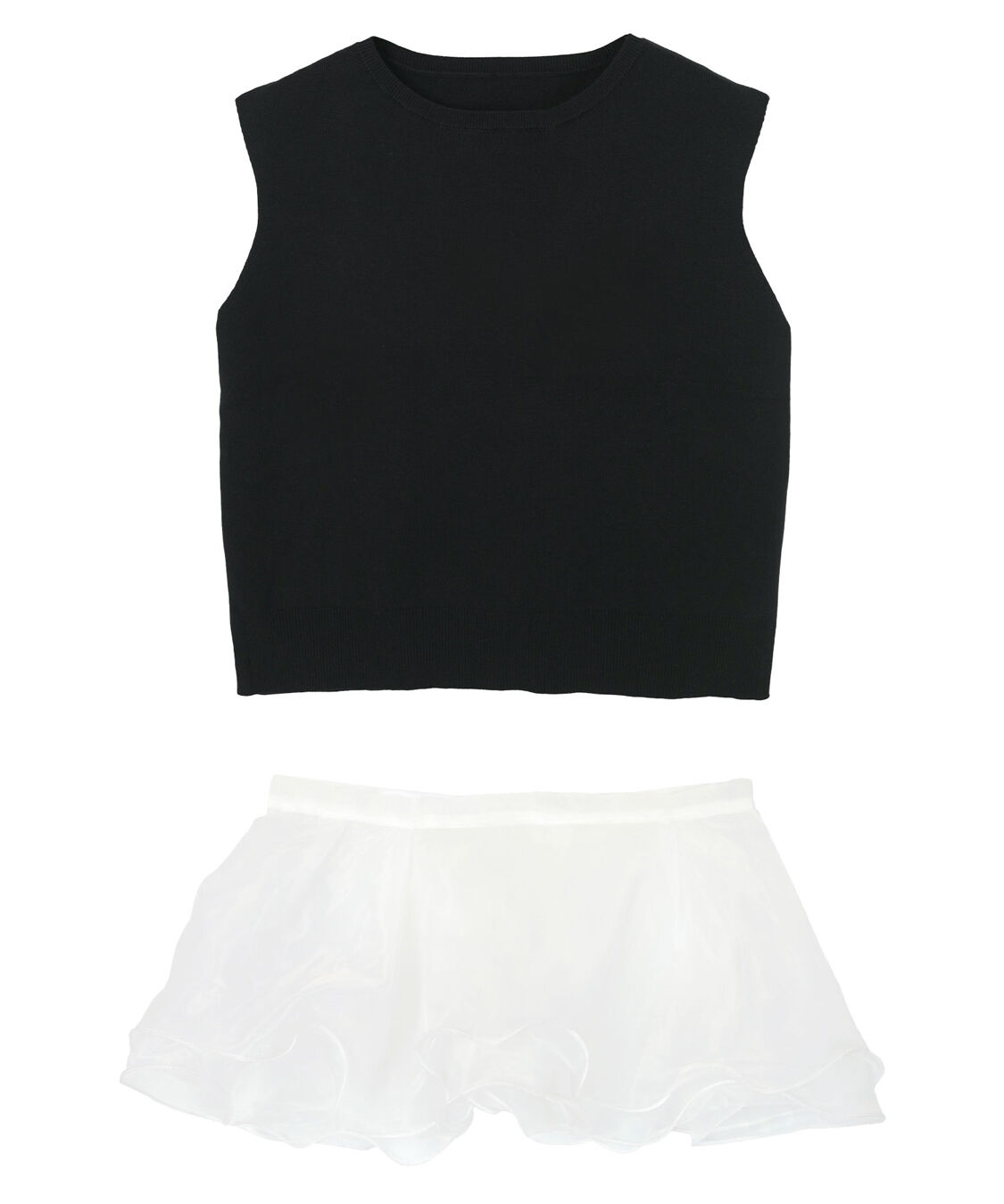 ur's「フレアベルト付ニットプルオーバー」|ニット・セーター|