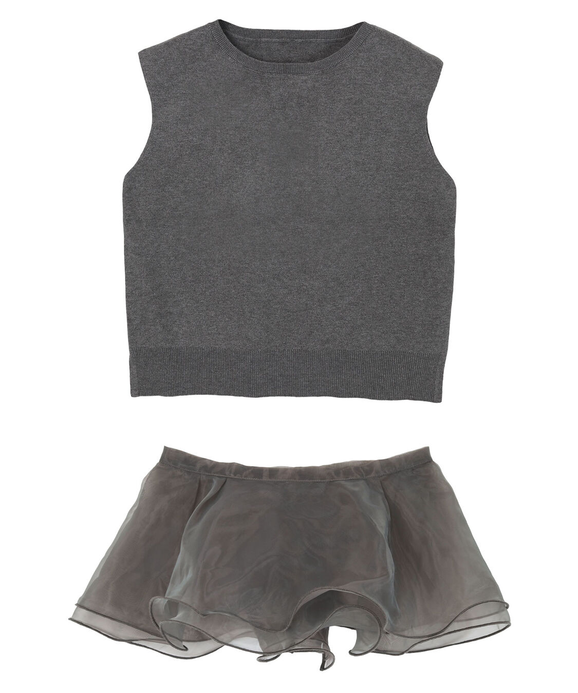 ur's「フレアベルト付ニットプルオーバー」|ニット・セーター|