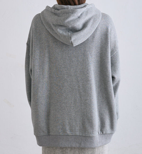  「フォトプリント裏毛パーカー」|プルオーバー|