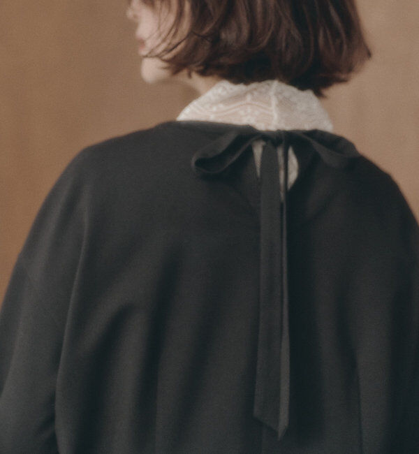  「【Du noir】バックリボンペプラムブラウス+スラックスパンツセット」|その他|