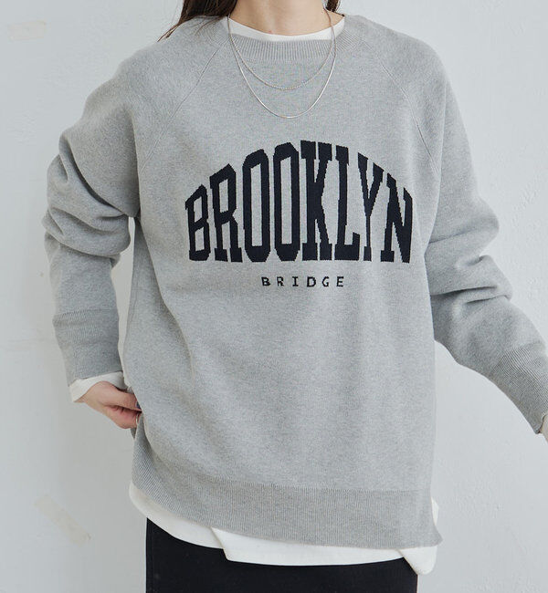  「ジャガードロゴニットプルオーバー」|キャミソール|