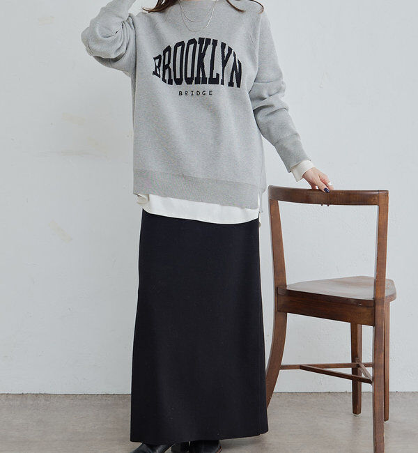  「ジャガードロゴニットプルオーバー」|キャミソール|