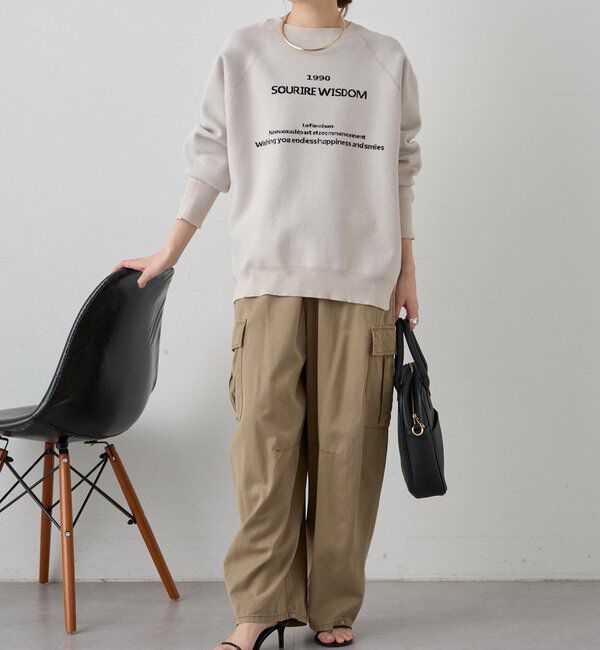  「ジャガードロゴニットプルオーバー」|キャミソール|