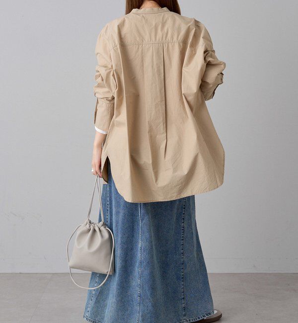  「綿レーヨンデニムスカート」|スカート|