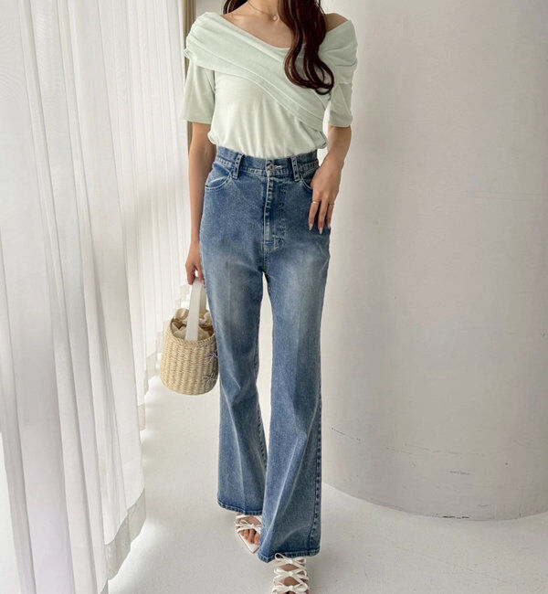  「オフショルにもなる/クロストップス」|プルオーバー|