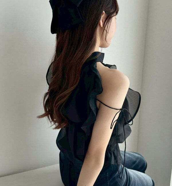  「バックリボンアメスリブラウス」|シャツ・ブラウス|