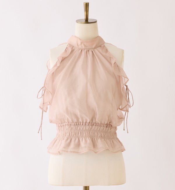  「バックリボンアメスリブラウス」|シャツ・ブラウス|