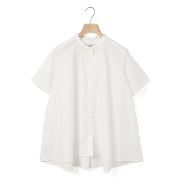 MidiUmi「MidiUmi ハーフスリーブAラインシャツ」|シャツ・ブラウス|