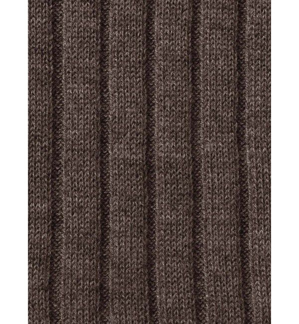 mizuiro ind「mizuiro ind ワイドリブハイネックプルオーバー」|ニット・セーター|