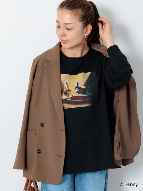 Lugnoncure「【Disney】FANTASIA/ラグランTシャツ2」|Tシャツ・カットソー|