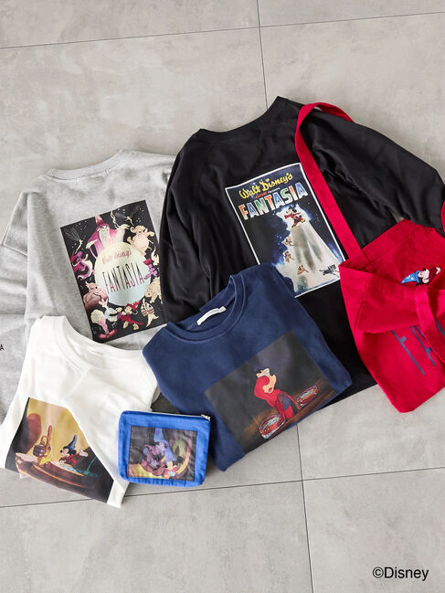 Lugnoncure「【Disney】FANTASIA/ラグランTシャツ2」|Tシャツ・カットソー|