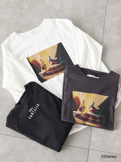 Lugnoncure「【Disney】FANTASIA/ラグランTシャツ2」|Tシャツ・カットソー|