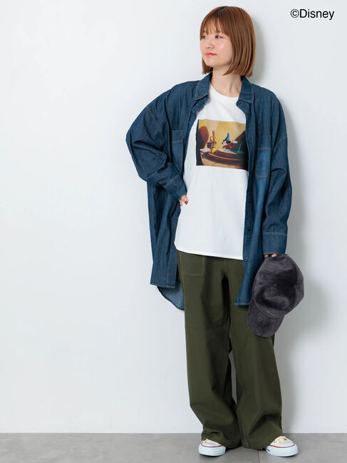 Lugnoncure「【Disney】FANTASIA/ラグランTシャツ2」|Tシャツ・カットソー|