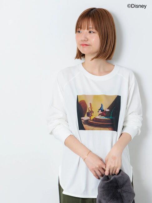 Lugnoncure「【Disney】FANTASIA/ラグランTシャツ2」|Tシャツ・カットソー|