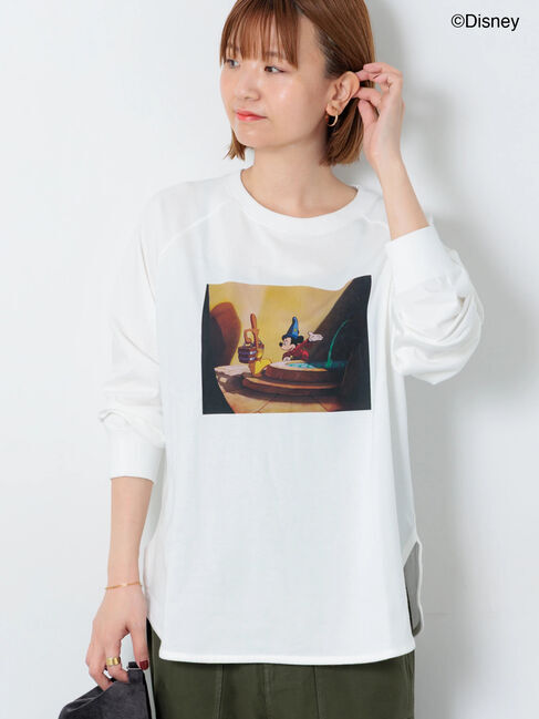 Lugnoncure「【Disney】FANTASIA/ラグランTシャツ2」|Tシャツ・カットソー|