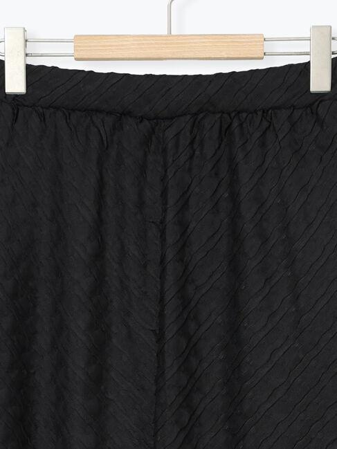 Samansa Mos2 blue「バイアスフリルカットスカート」|スカート|