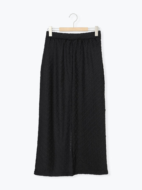 Samansa Mos2 blue「バイアスフリルカットスカート」|スカート|