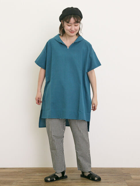 Samansa Mos2「【クールコットン】柄アソートテーパードパンツ ≪M/Lサイズ≫」|その他|