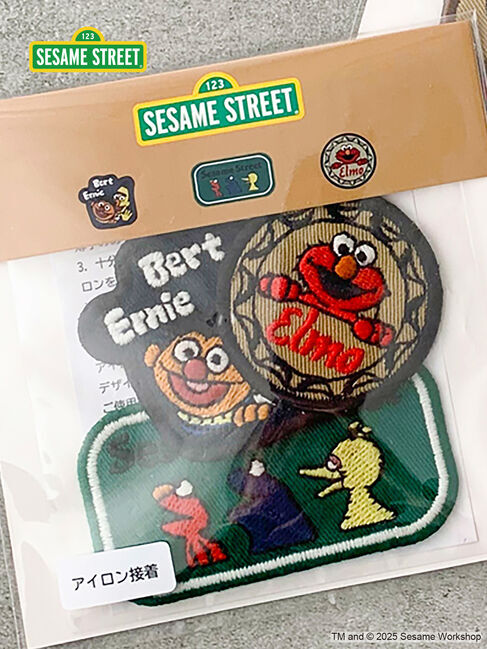 SM2「【SESAME STREET meets SM2】3枚入りワッペンセット」|その他|レッド