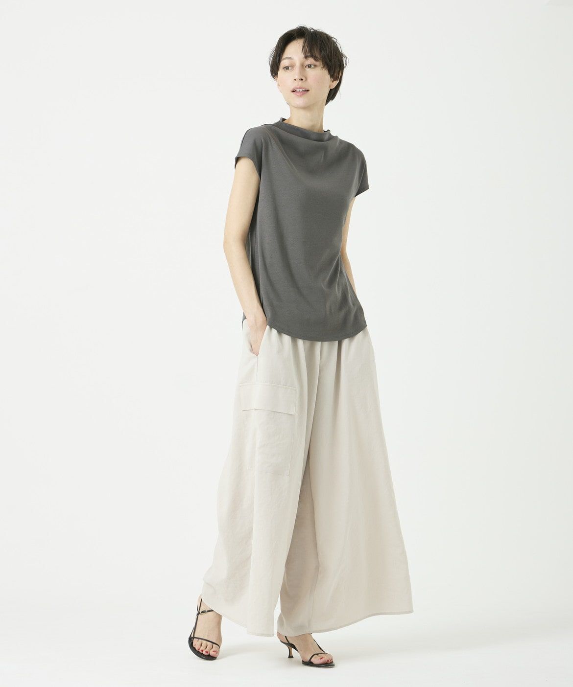 DAY by DAY it&rsquo;s international「ボトルネックカットソー《スビン綿MIXフライス》」|Tシャツ・カットソー|