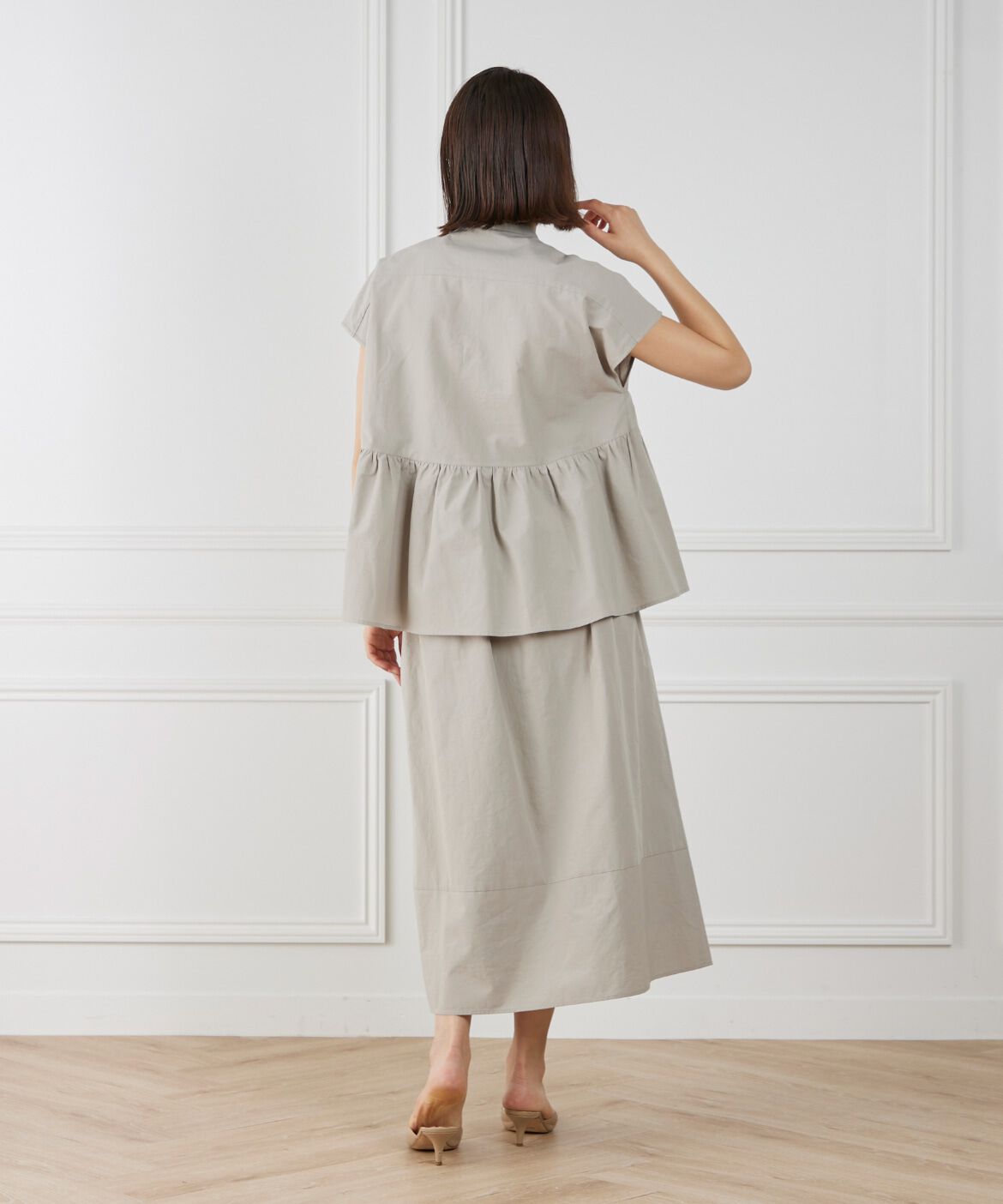 7-IDconcept.「ペプラムブラウス」|シャツ・ブラウス|