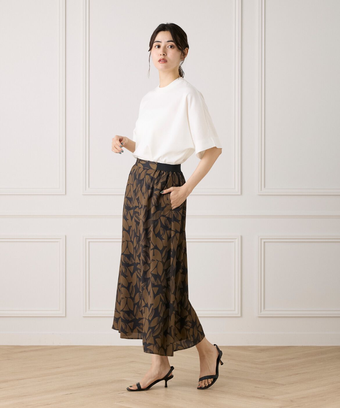 INED「ボクシーシルエットTシャツ」|Tシャツ・カットソー|