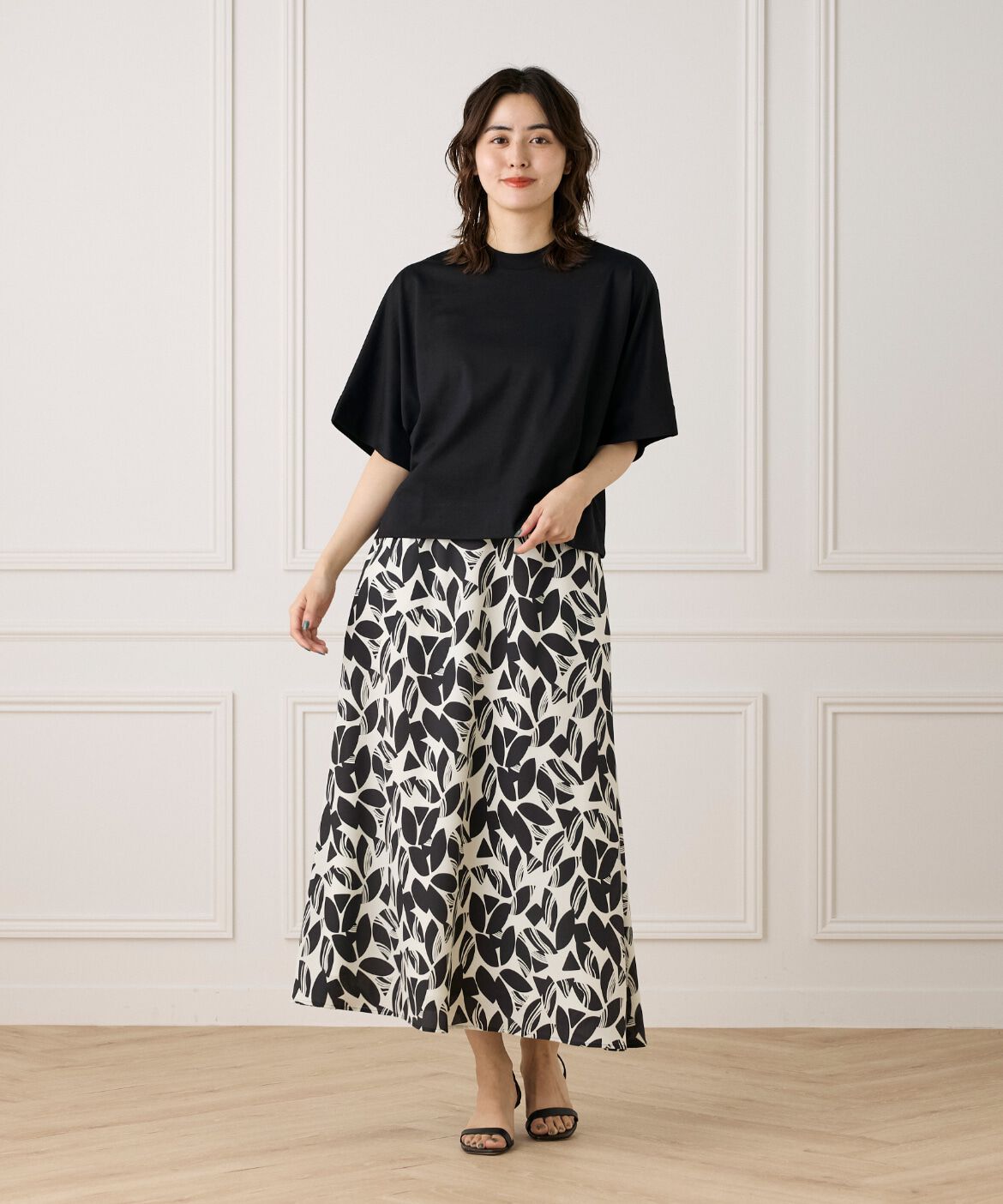 INED「ボクシーシルエットTシャツ」|Tシャツ・カットソー|