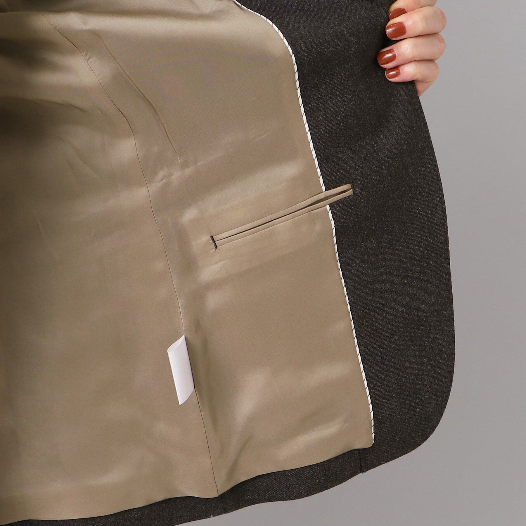 UNTITLED「ファインフラノ ジャケット」|テーラードジャケット|